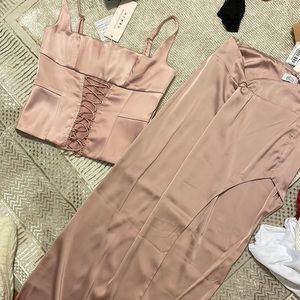 Oh polly two piece top and skirt